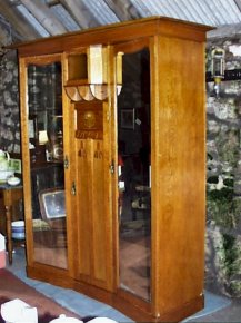 SCOTTISH ARTS & CRAFTS WARDROBE