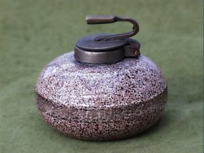 CURLING STONE INKWELL