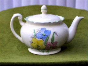 FOLEY DECO TEA FOR ONE TEAPOT