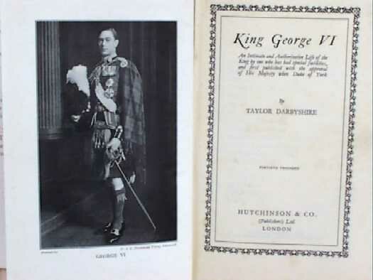 KING GEORGE VI - FIRST EDITION